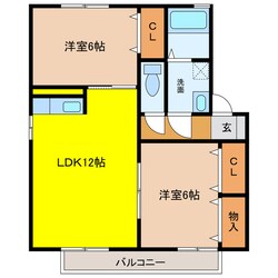 ウィル柏森の物件間取画像